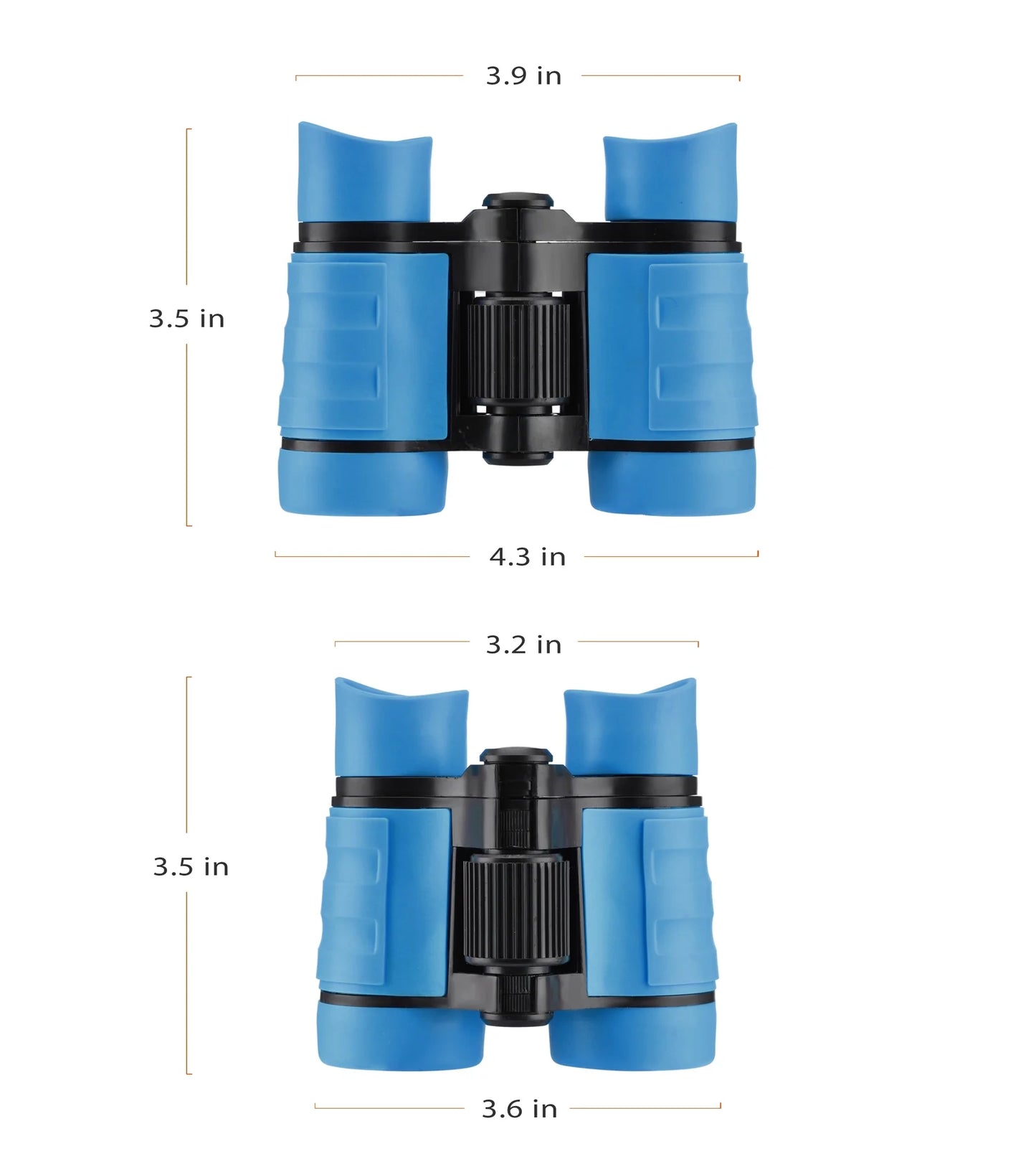 Binoculars for Kids, Kids Binoculars for 3-12 Years Boys and Girls Toys Gifts Optics Shockproof Toy Binoculars for Bird Watching, Educational Insights, Camping, Science, Detective