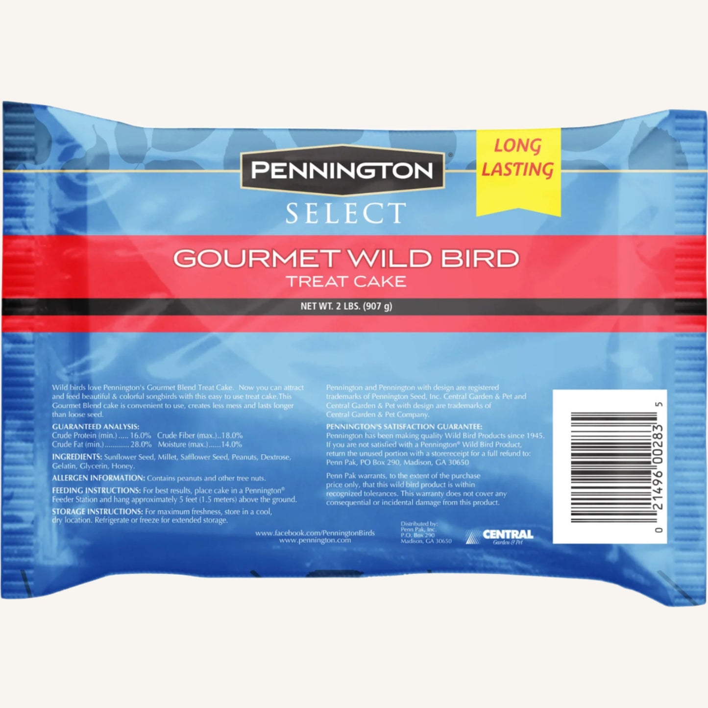 Premium Gourmet Wild Bird Seed Cake - 2 Lb., 2 Packs