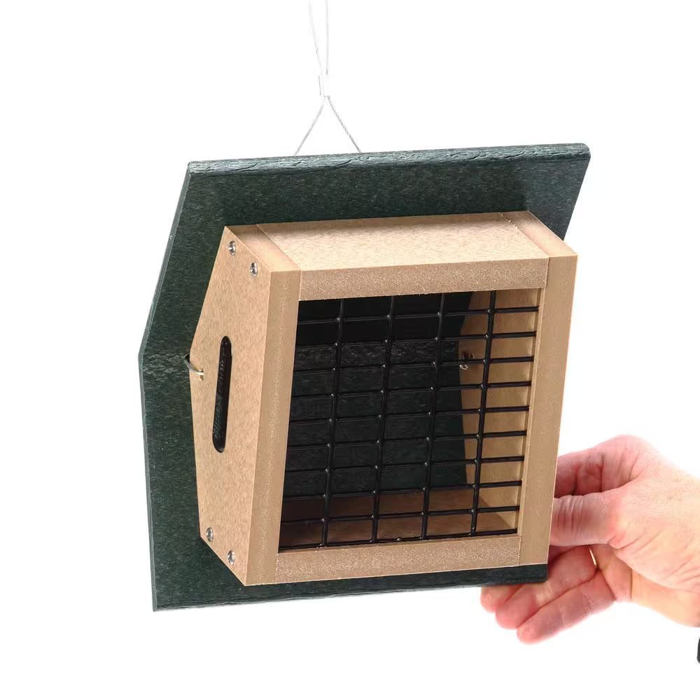Upside down Suet Feeder - Recycled Poly Wood