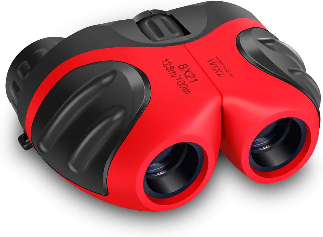 Easter Gifts for 3-12 Years Old Boys, VNVDFLM Compact 8X21 Shock Proof Green Binoculars for Bird Watching Kids Telescope for Teens Toys for 5-10 Years Old Girls (Green)