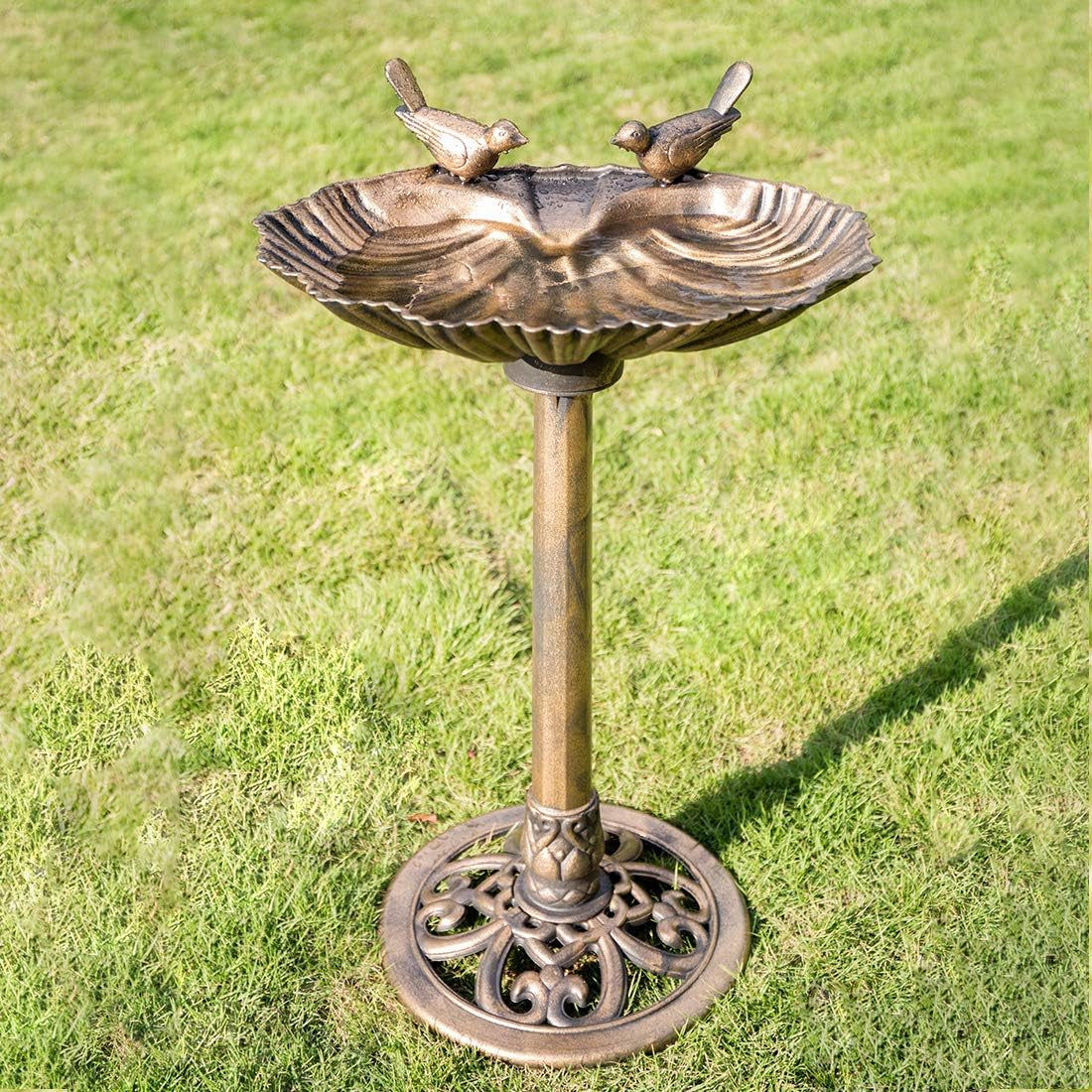 "Two Birds" Birdbath