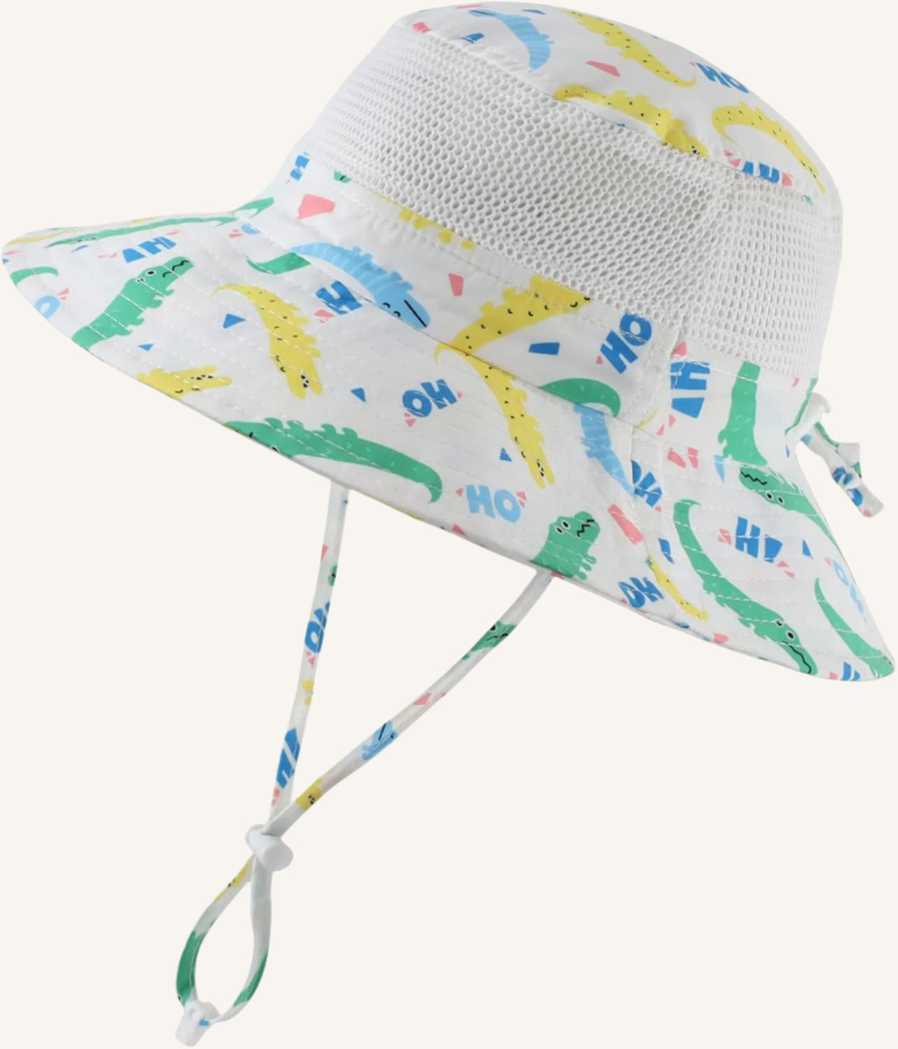 UPF50+ Wide Brim Sun Hat Boys Girls Sun Protection Hat Zoo Beach Swim Safari Bucket Hat for Baby Toddler Kid