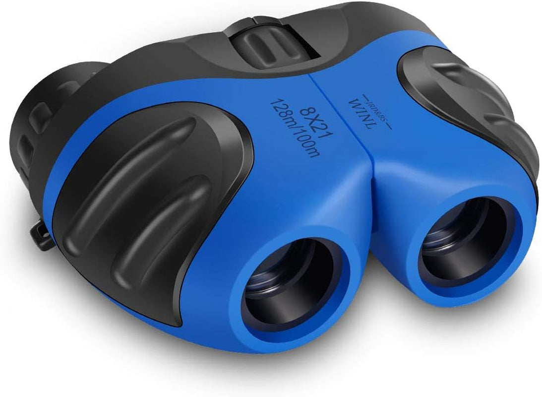 Easter Gifts for 3-12 Years Old Boys, VNVDFLM Compact 8X21 Shock Proof Green Binoculars for Bird Watching Kids Telescope for Teens Toys for 5-10 Years Old Girls (Green)