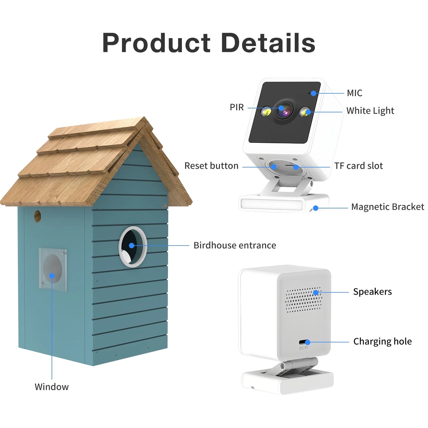 Smart Bird House with Camera