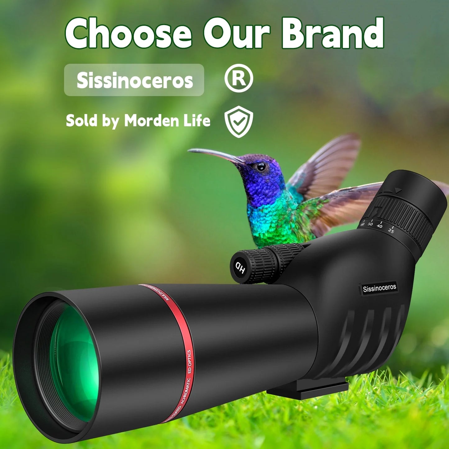 25-75 X 80 Spotting Scope with Tripod Phone Adapter Monocular Telescope Spotting Scopes for Target Shooting Hunting Bird Watching