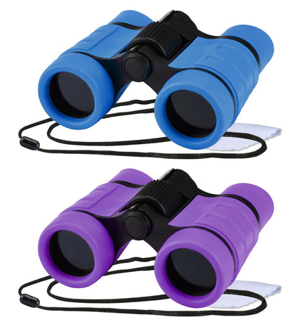 Binoculars for Kids, Kids Binoculars for 3-12 Years Boys and Girls Toys Gifts Optics Shockproof Toy Binoculars for Bird Watching, Educational Insights, Camping, Science, Detective
