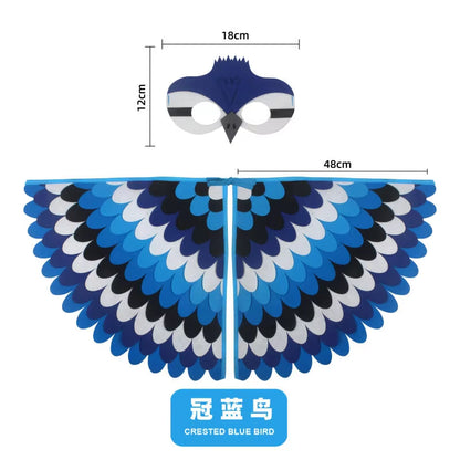 Bird Costume with Wings and Mask