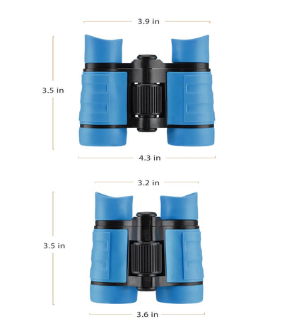 Binoculars for Kids, Kids Binoculars for 3-12 Years Boys and Girls Toys Gifts Optics Shockproof Toy Binoculars for Bird Watching, Educational Insights, Camping, Science, Detective