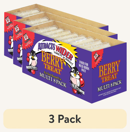C&S Berry Suet Treat - 3 Pack