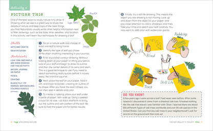 Exploring Nature Activity Book for Kids: 50 Creative Projects to Spark Curiosity in the Outdoors (Spiral Bound)