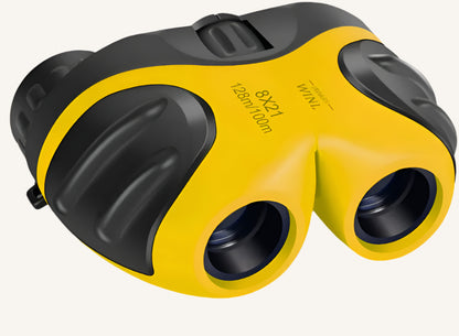 Easter Gifts for 3-12 Years Old Boys, VNVDFLM Compact 8X21 Shock Proof Green Binoculars for Bird Watching Kids Telescope for Teens Toys for 5-10 Years Old Girls (Green)