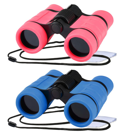 Binoculars for Kids, Kids Binoculars for 3-12 Years Boys and Girls Toys Gifts Optics Shockproof Toy Binoculars for Bird Watching, Educational Insights, Camping, Science, Detective
