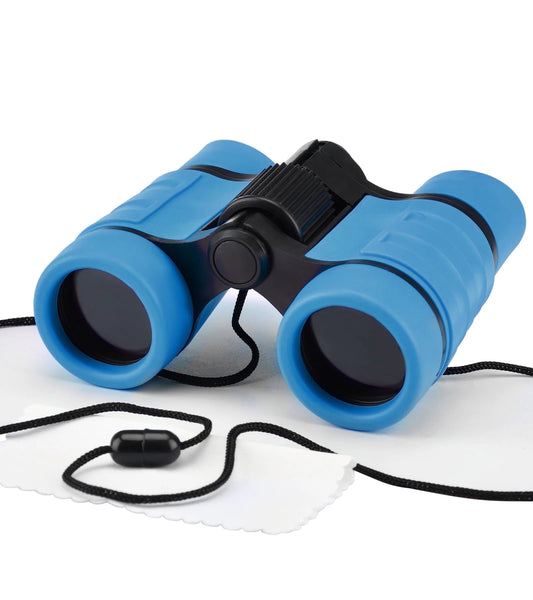 Binoculars for Kids, Kids Binoculars for 3-12 Years Boys and Girls Toys Gifts Optics Shockproof Toy Binoculars for Bird Watching, Educational Insights, Camping, Science, Detective
