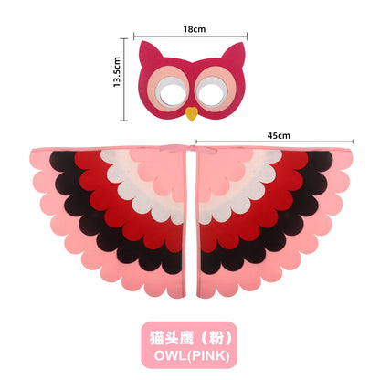 Bird Costume with Wings and Mask