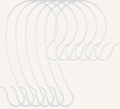 Bird Feeder Branch Hook - 6 Pack in White