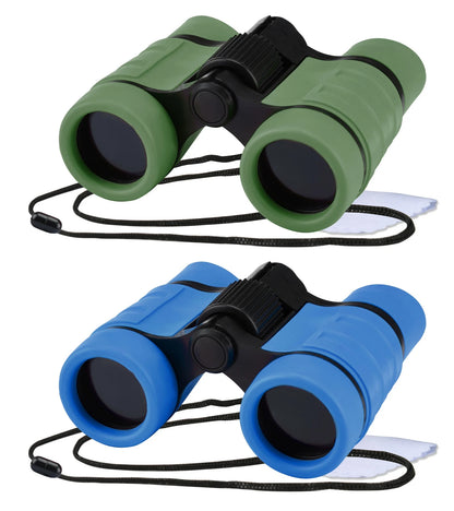 Binoculars for Kids, Kids Binoculars for 3-12 Years Boys and Girls Toys Gifts Optics Shockproof Toy Binoculars for Bird Watching, Educational Insights, Camping, Science, Detective