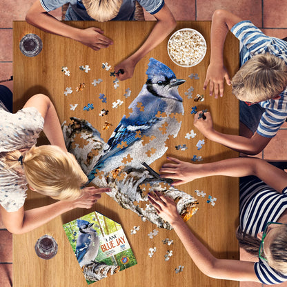 I Am Blue Jay - 300 Piece Jigsaw Puzzle