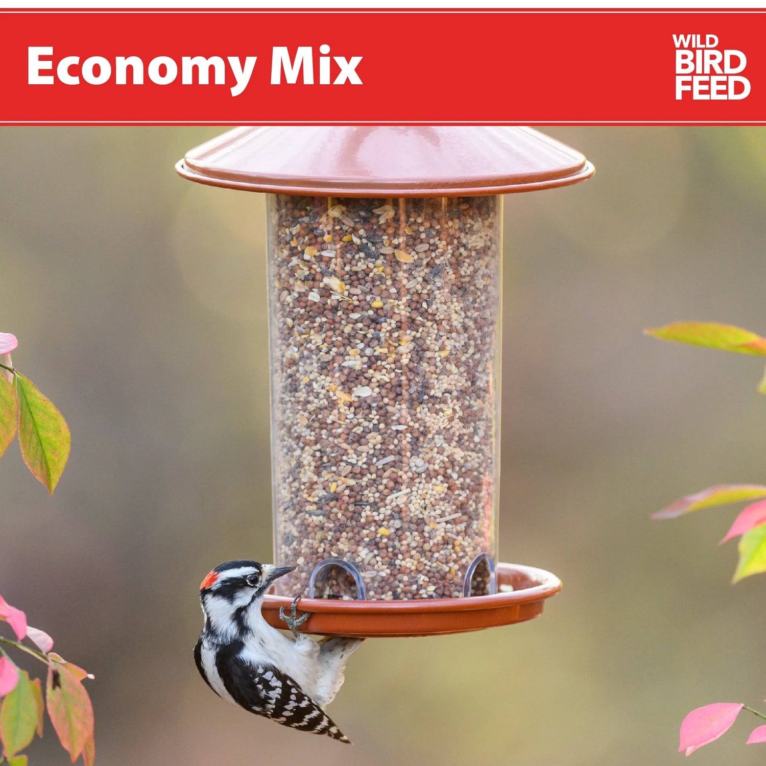Economy Mix Wild Bird Feed, Dry, 1 Count per Pack, 10 Lb. Bag