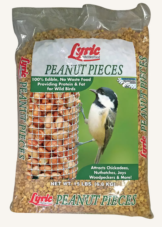 Lyric Peanut Pieces Wild Bird Food - 15lbs