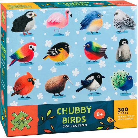 Chubby Birds Puzzle - 300 Pieces