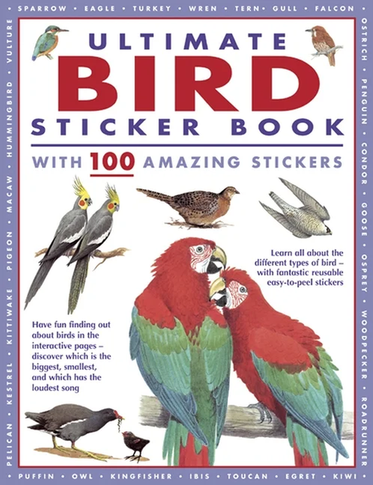 Ultimate Reusable Bird Sticker Book
