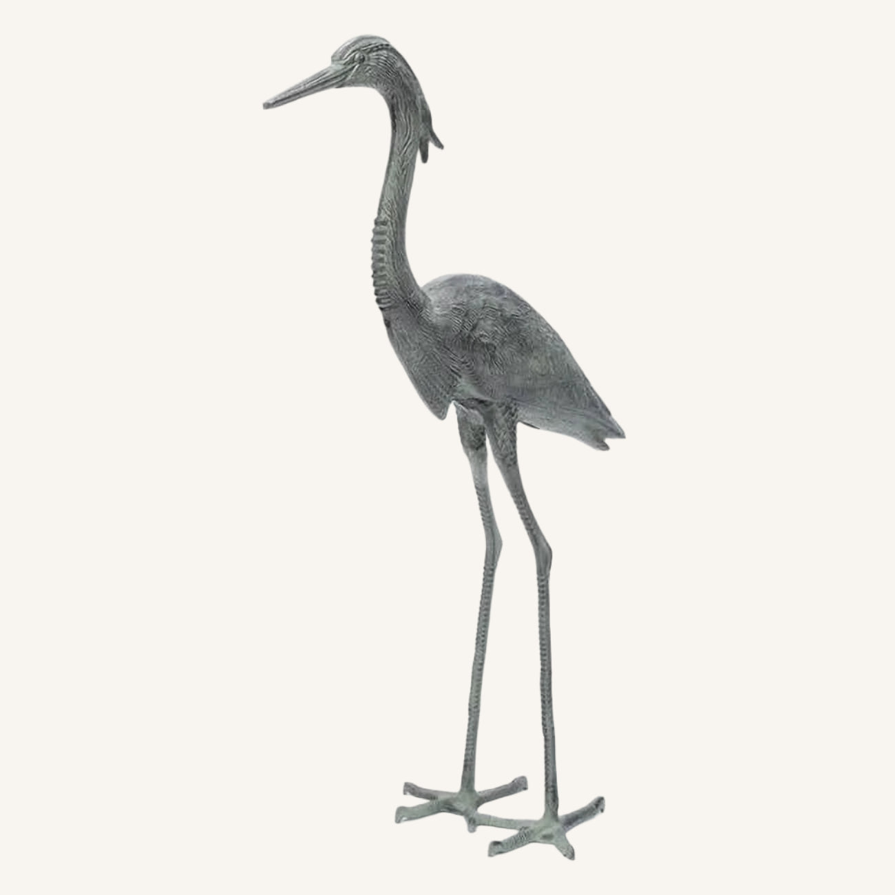 Minuteman International  Great Blue Heron Garden Statue