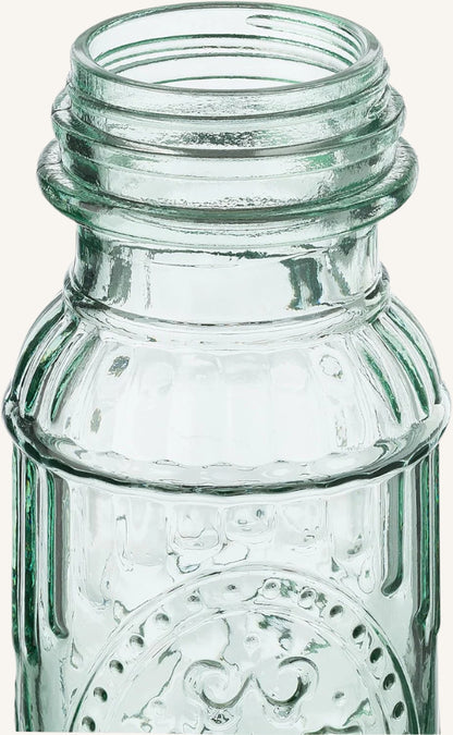 Vintage Hummingbird Feeder, Antique Glass Hummingbird Feeders for Outdoors, 5 Feeding Stations, 20 Ounces
