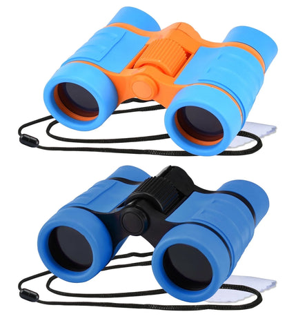 Binoculars for Kids, Kids Binoculars for 3-12 Years Boys and Girls Toys Gifts Optics Shockproof Toy Binoculars for Bird Watching, Educational Insights, Camping, Science, Detective