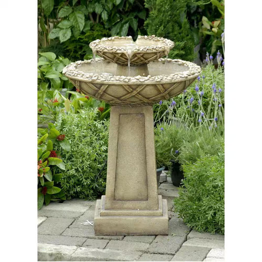 Bird Bath Outdoor Water Fountain