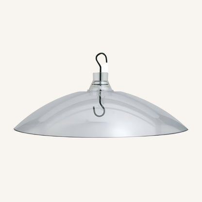 Audubon Heavy Duty Clear Hanging Squirrel Baffle with Hanging Clip, Clear