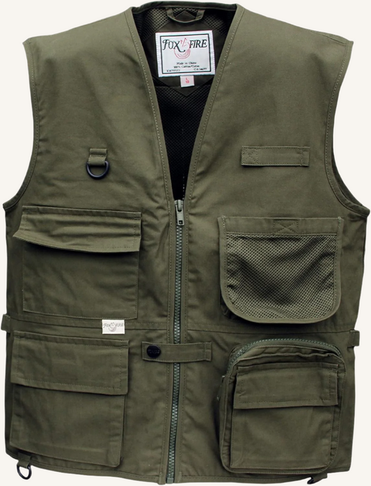 Kid'S Cargo Explorer Vest for Outdoor, Adventure, Safari and Travel Wear with Pockets, Cotton